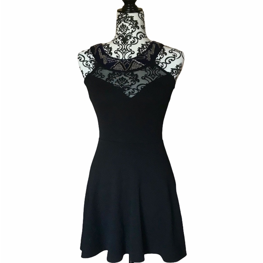 CHARLOTTE RUSSE BEADED MINI DRESS